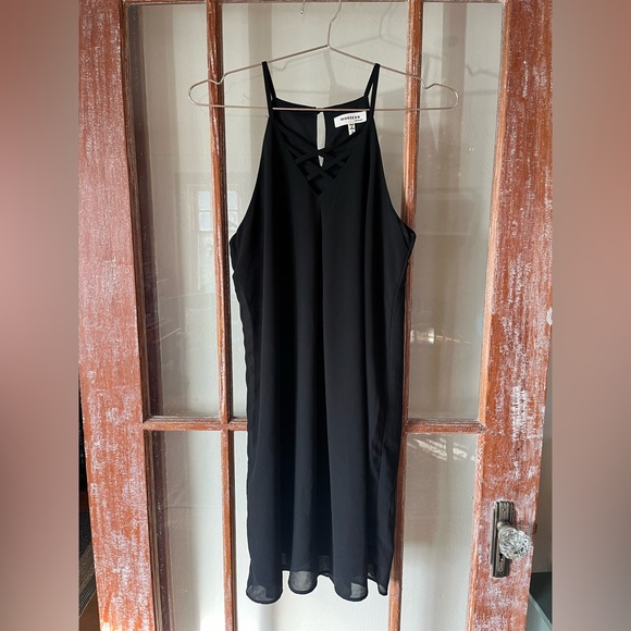 Black Monteau Sleeveless Dress - Picture 1 of 4